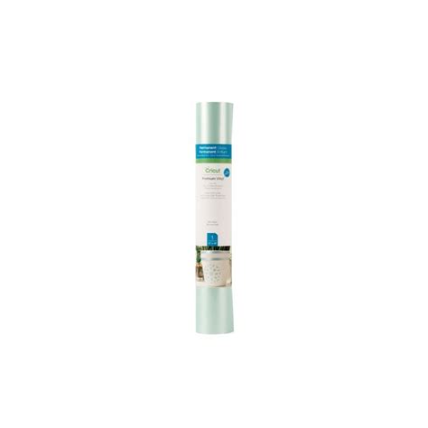 Cricut Premium Pearl Pastel Vinyl Blue 30.5 cm x 122 cm; 1 roll 12"" x 48"; Permanent adhesive lasts up to 3 years; Lies flat without tunneling or bubbling for a perfect cut; Easy to weed, effortless to apply; Ideal for projects that need to weather the storm, from mailboxes to mugs, to outdoor signage and more; Water-resistant and UV-resistant; Use with all Cricut® cutting machines